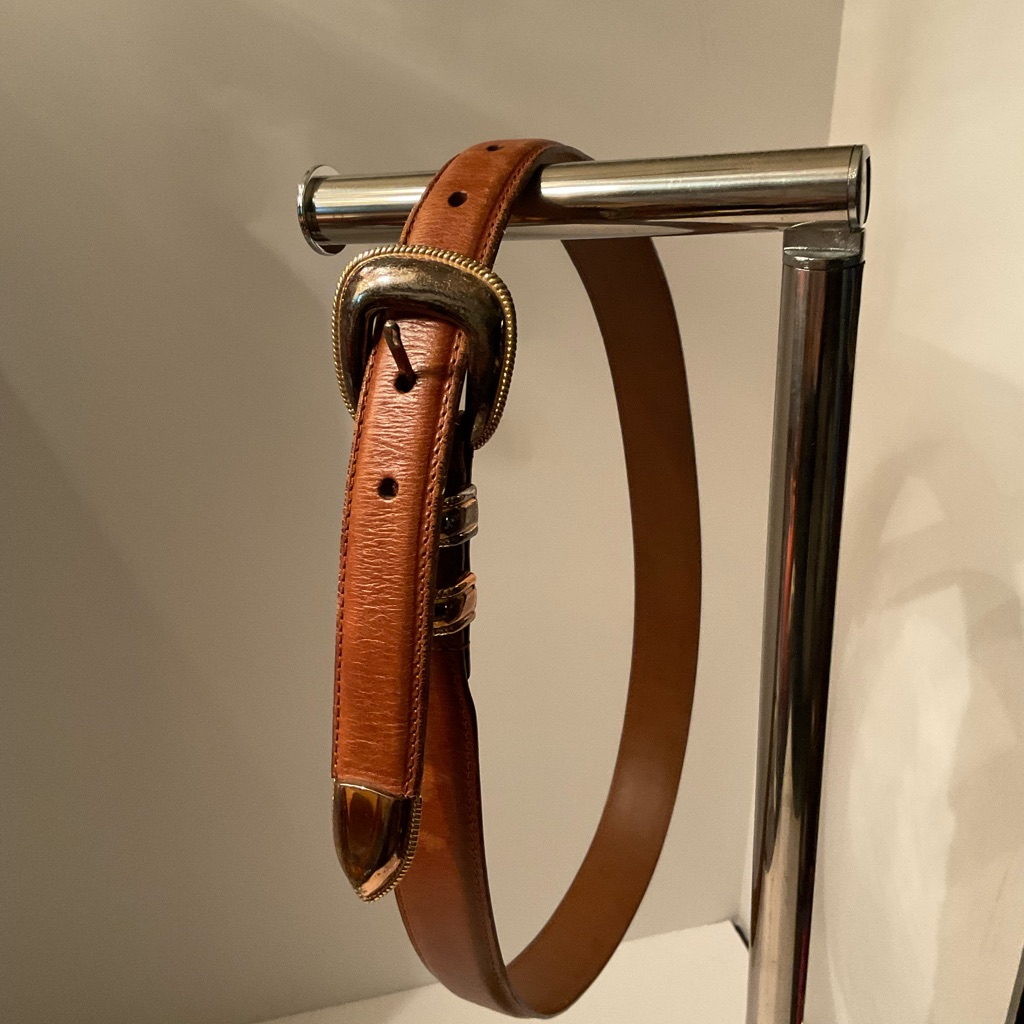 No Brand Brown Belt 34